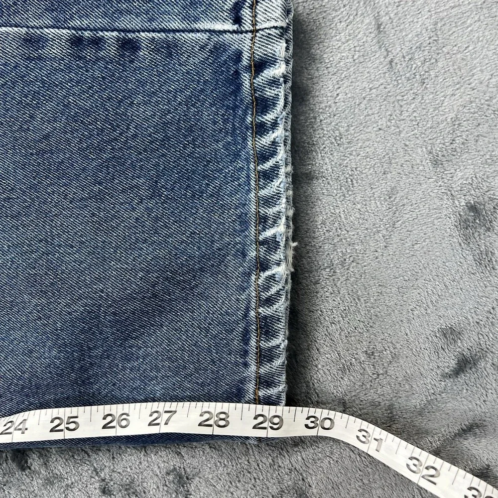 VTG 1999 Levi's 550 Relaxed Fit Baggy 38X30 Actual 36X30 Blue Jeans 90s Y2K‎